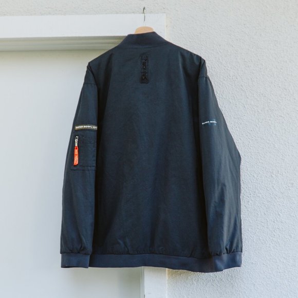 Men's 2022 Superbowl Gray Bomber Jacket - Picture 5 of 7